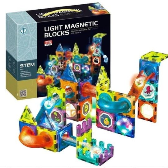 MAGNETNE KOCKE 75 KOSOV, SVETLEČE – MAGNETIX