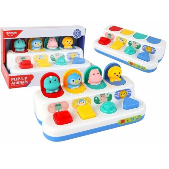 Interaktivna igrača Peekaboo Pop-up - Živali