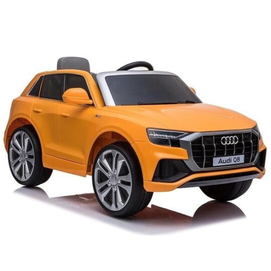 Audi Q8 - Licencirani avtomobil na baterije, barva Dragon Orange