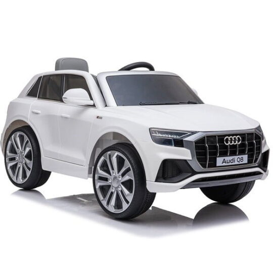 Audi Q8 - Registrirani avtomobil na baterije, bel