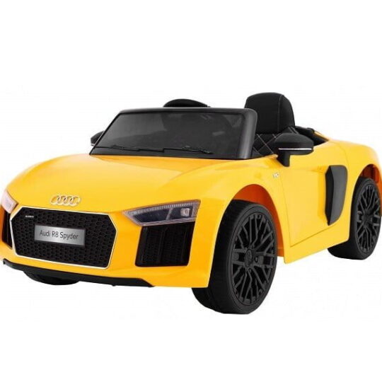 Audi R8 Spyder S rumene barve - avtomobil na baterije
