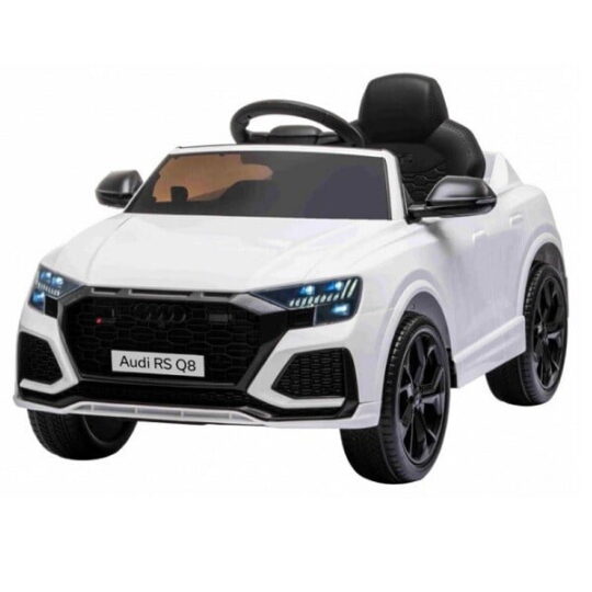 Audi RS Q8 bel - avtomobil na baterije