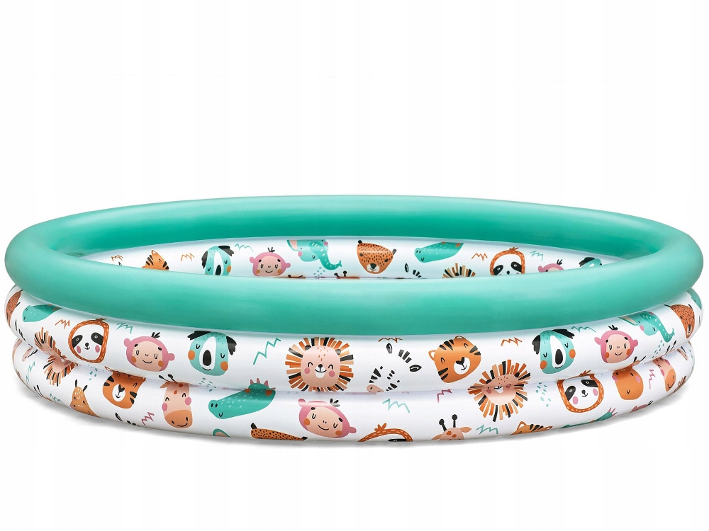 NAPIHLJIV OKROGLI VRTNI BAZEN Z RIBICAMI ZA OTROKE 122X25 CM BESTWAY Blagovna znamka Bestway