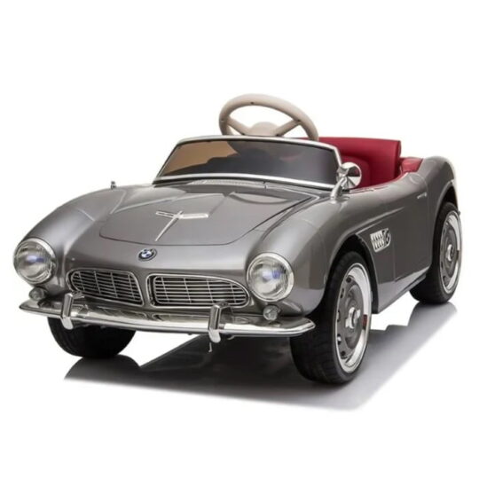 BMW 507 v kovinsko sivi barvi - registriran avtomobil na baterije