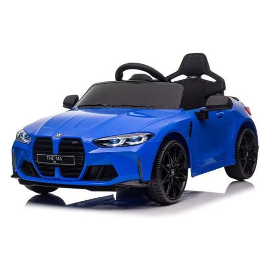BMW M4 modre barve - avtomobil na baterije