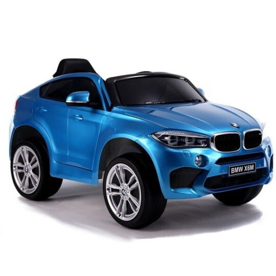 BMW X6M električno modra - avtomobil na baterije
