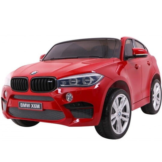 BMW X6M dvosedežni bordo lakiran - avtomobil na baterije