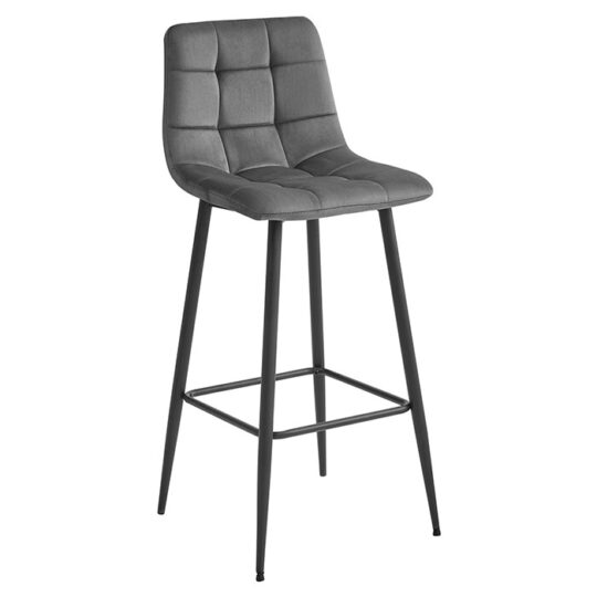 Barski stol - Arceto siv