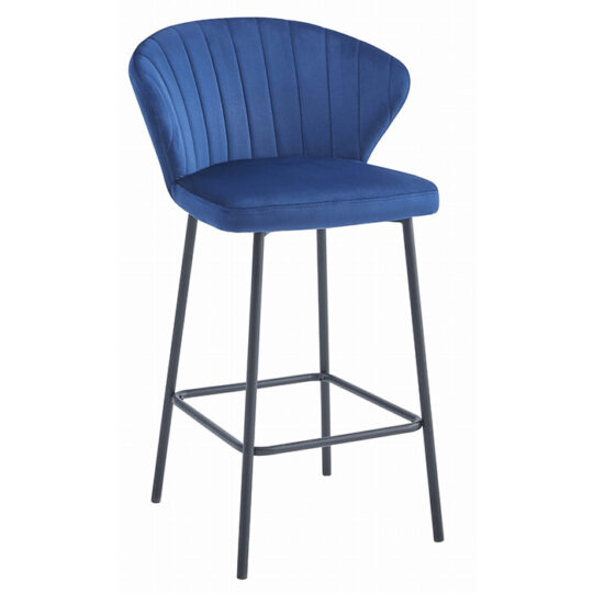 Barski stol - Gatta temno moder