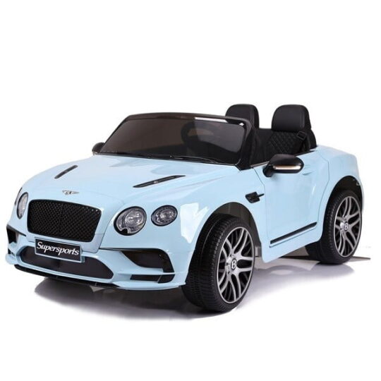 Bentley Flying Spur turkizno modre barve - avtomobil na baterije