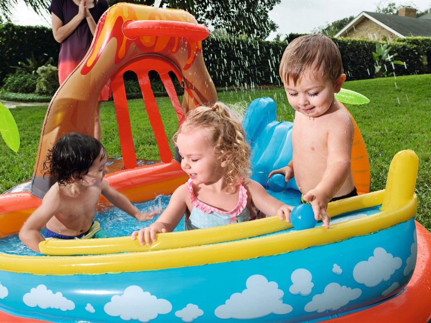 Napihljivo igralo Bestway Lava Lagoon 265 x 265 x 104 cm Bestway 53069 Koda proizvajalca 53069