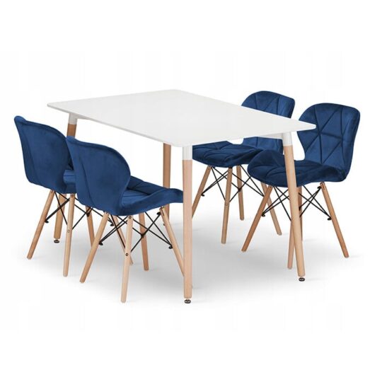 Jedilni set - beli ocean