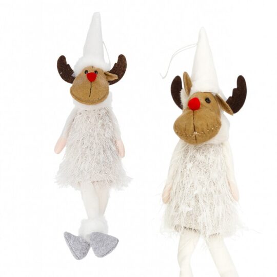 Božični plišasti jelenček 37 cm RSN01B
