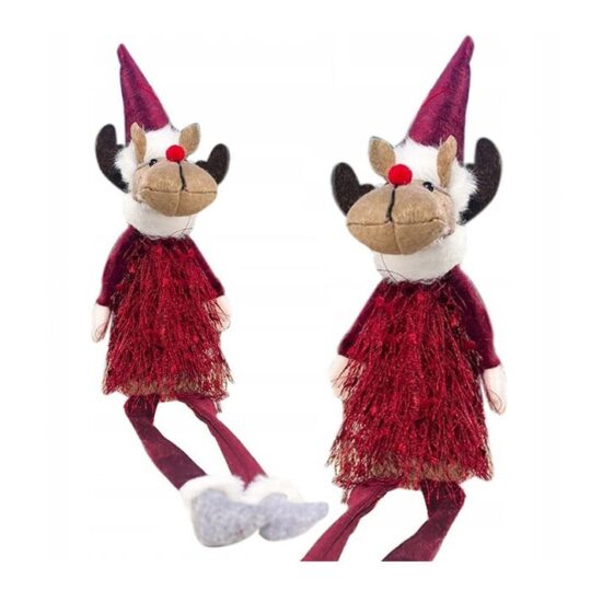 Božični plišasti jelenček 37 cm RSN01CZE