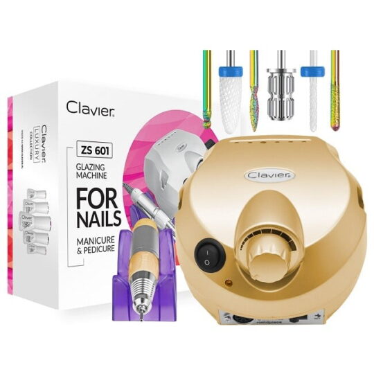 Pilica za nohte - Clavier Gold Sphere