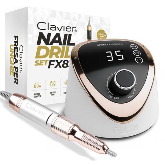 Brusilnik za nohte - Clavier FX 830 65W bela