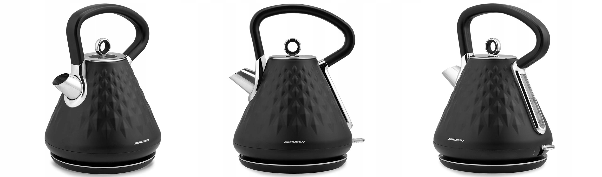 BREZŽIČNI ELEKTRIČNI GRELNIK VODE MODEN 1,7 L Koda proizvajalca črna Električni grelnik vode Berdsen BD-700