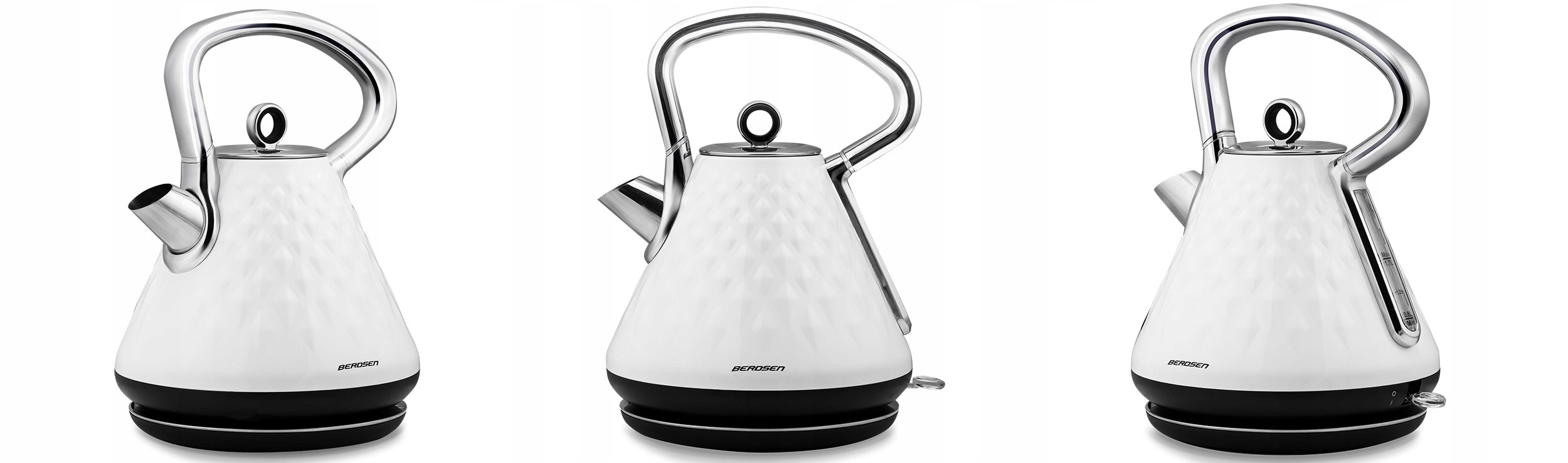 BREZŽIČNI ELEKTRIČNI GRELNIK VODE FASHIONABLE 1,7 L znamke Berdsen