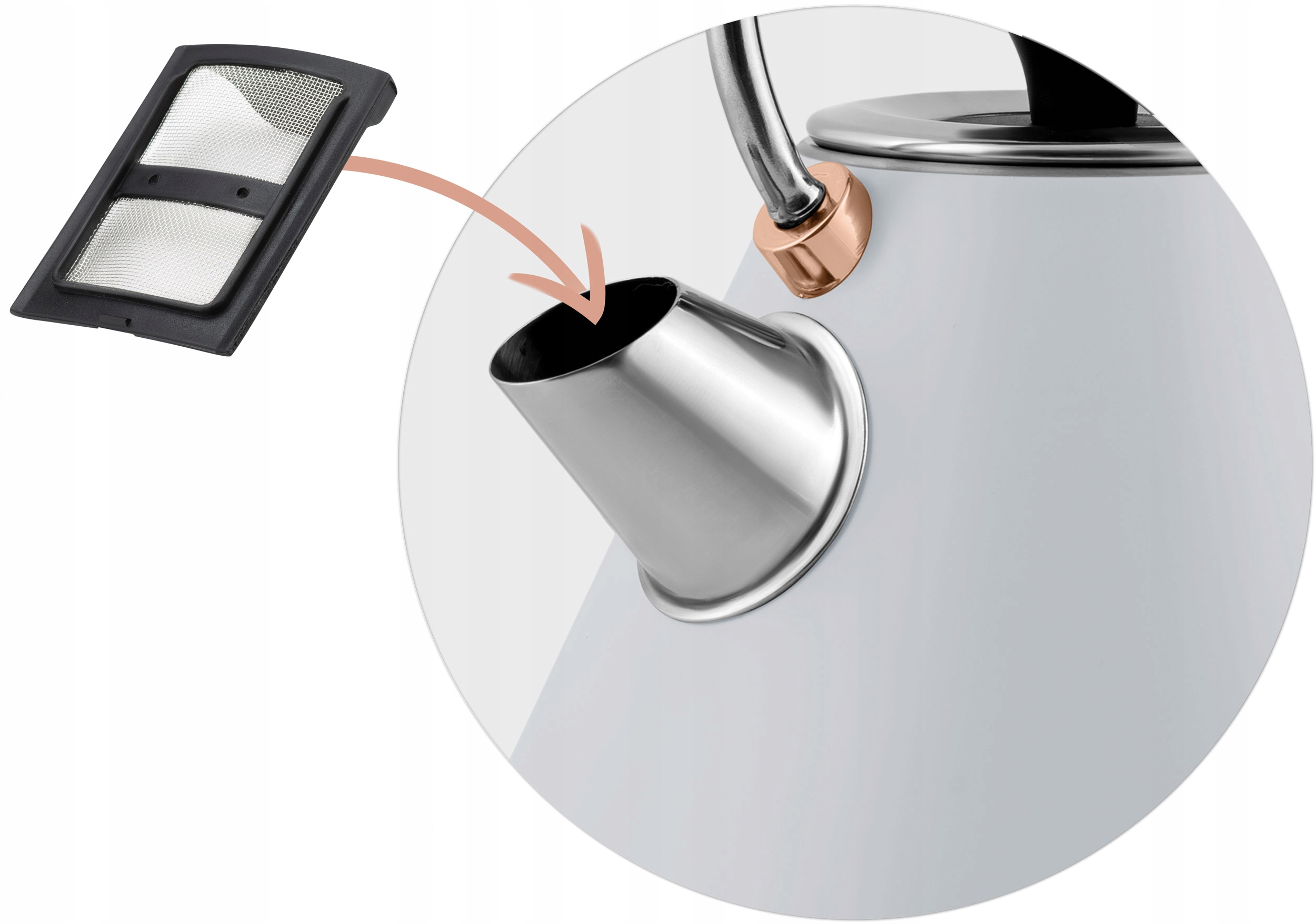 ELEKTRIČNI GRELNIK Z BREZŽIČNIM TERMOMETROM RETRO 1,7 L BERDSEN Originalno stanje embalaže