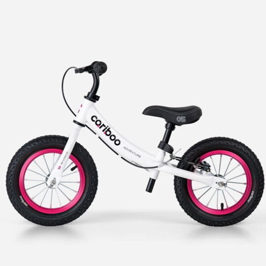 Otroško kolo za potiskanje - Cariboo adventure pink