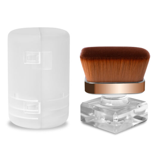 Krtača za prah - kvadratno rjava