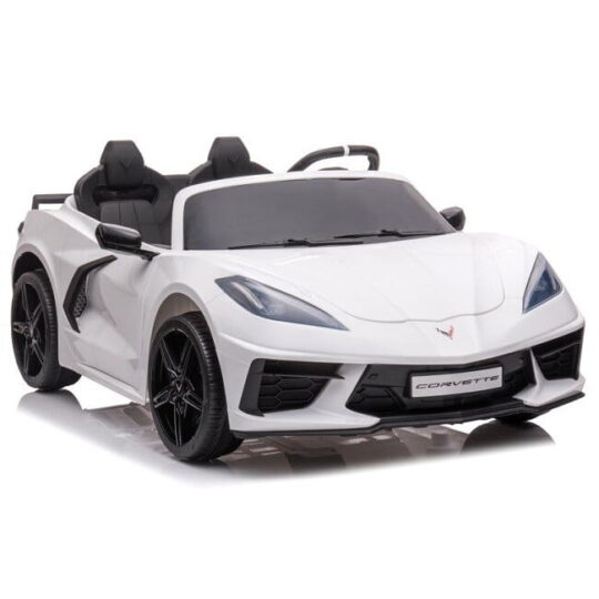 Corvette Stingray White - avtomobil na baterije