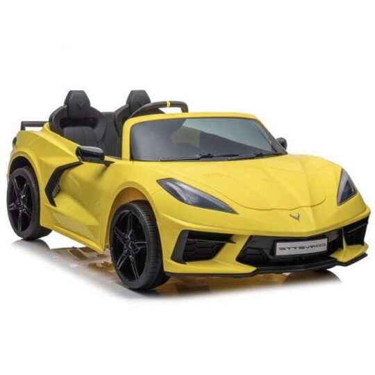Corvette Stingray Yellow - avtomobil na baterije