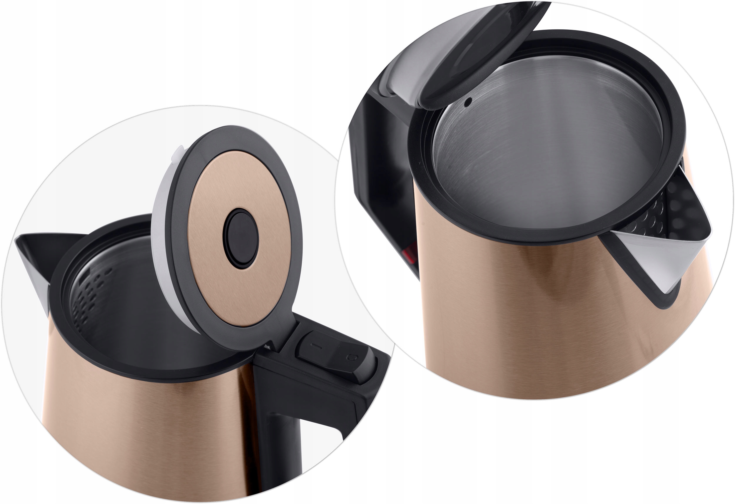 Električni grelnik vode 1,7 l Berdsen BD-708 baker Material kovina plastika