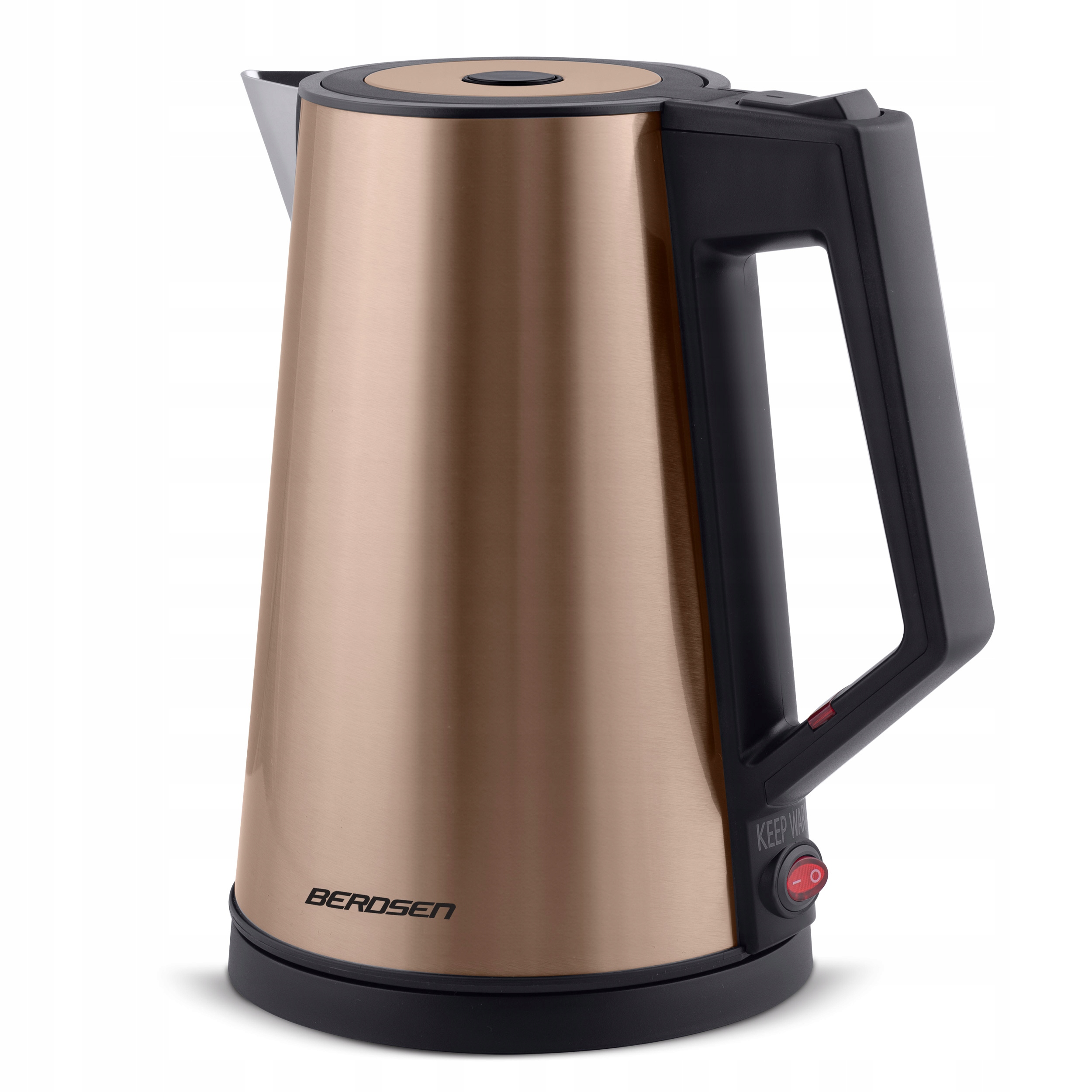 Električni grelnik vode 1,7 l Berdsen BD-708 bakrena barva Širina izdelka 21 cm