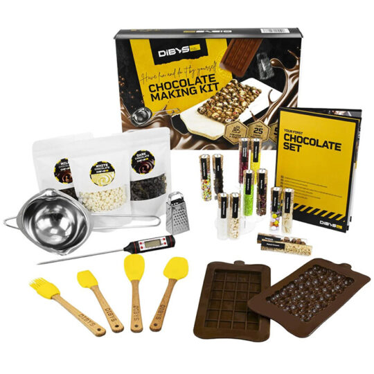 Darilni set DIBYS - izdelava čokolade