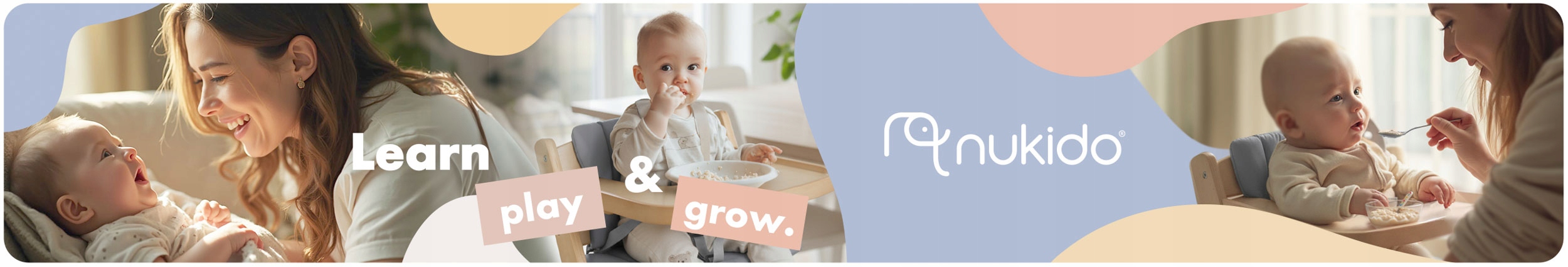 ZLOŽLJIV LESENI OTROŠKI STOL z nastavljivimi trakovi NUKIDO EAN (GTIN) 5903890630591