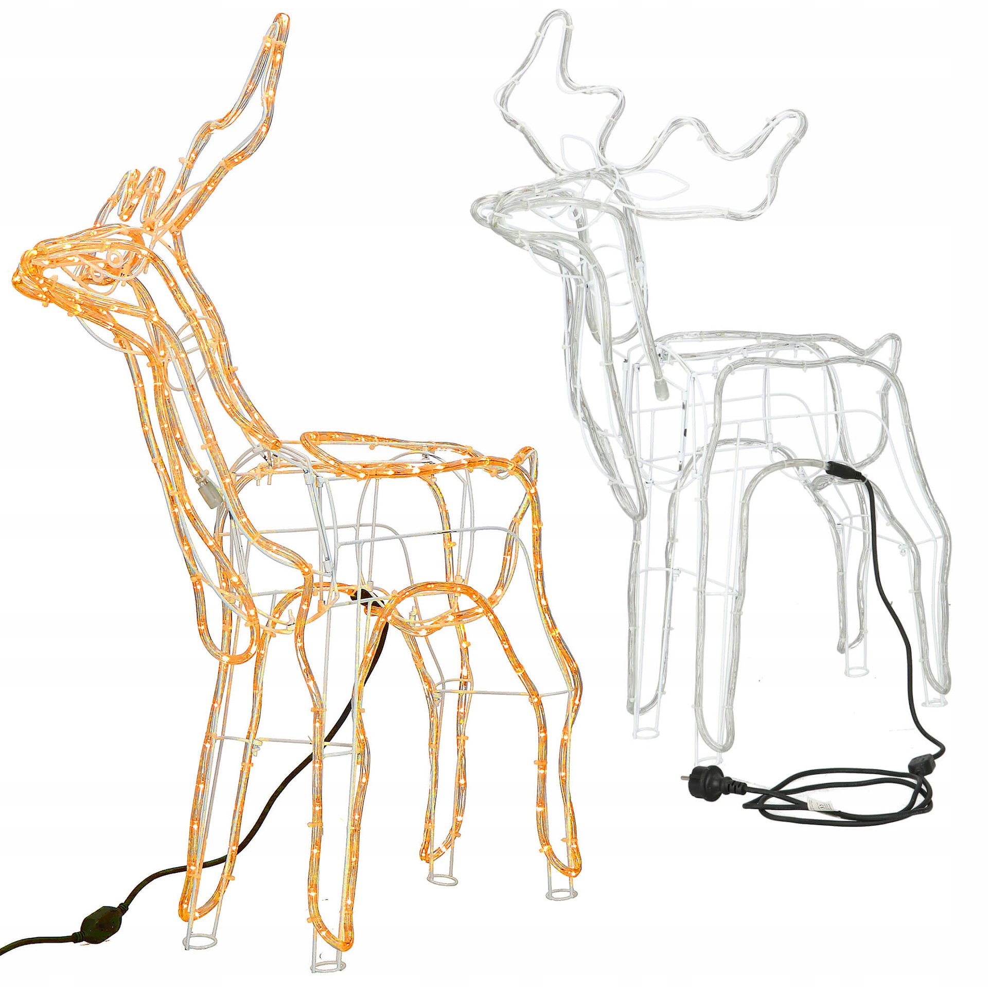 VELIKE LED VRVNE LUČI V OBLIKI SEVERNEGA JELENA XXL TOPLO BELA DEKORACIJA 85 cm Koda proizvajalca CL1218