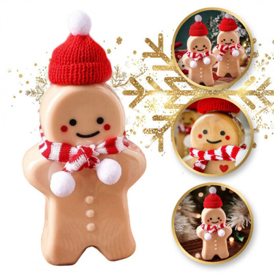 Dekorativna steklenica 350 ml v obliki medenjaka