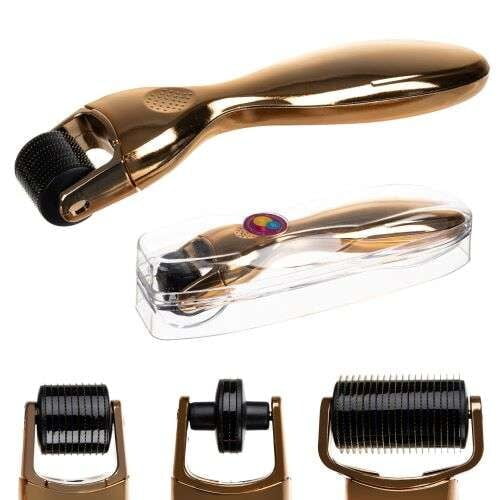 Derma valjček - 3v1 zlat