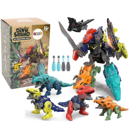 DIY komplet dinozavrov - Dino Squad