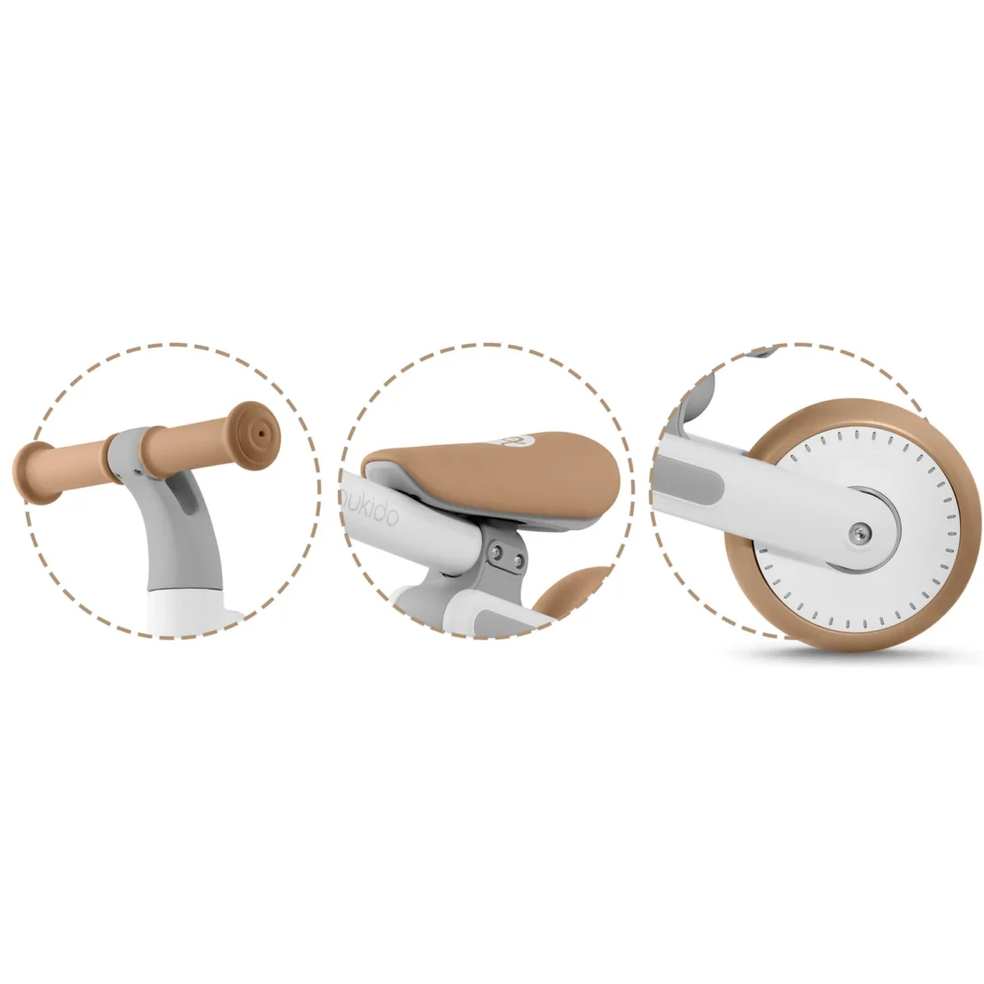 Otroško kolo Nukido bež 3