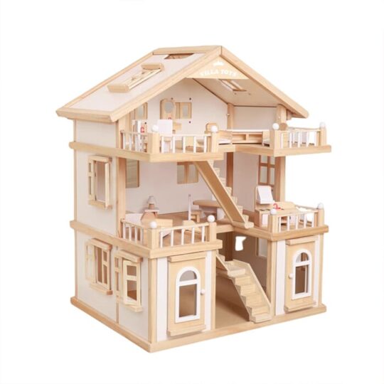 Otroška lesena hišica za punčke - Dither