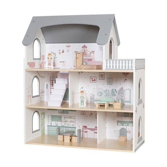 Otroška lesena hišica za punčke - Vinyard