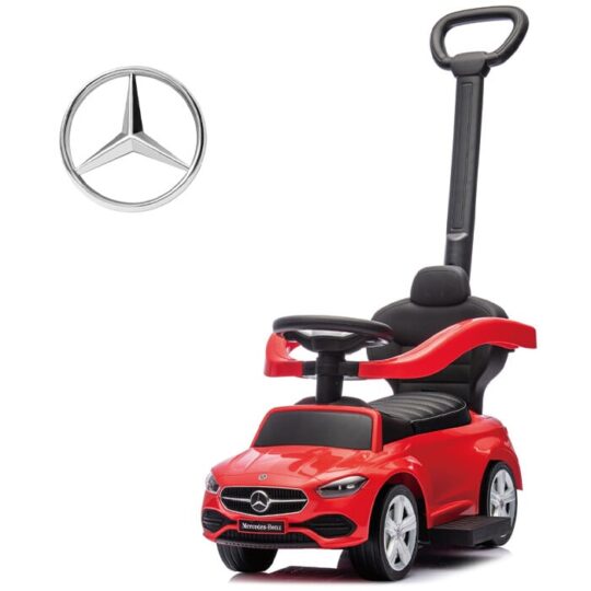 Otroški voziček - Mercedes C63 3v1 rdeč