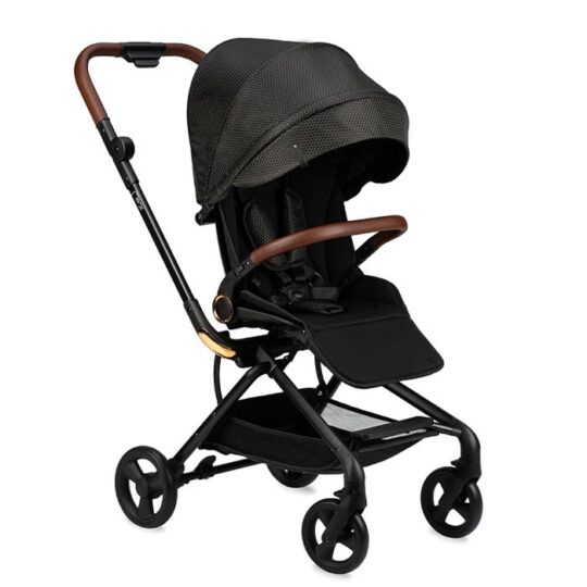 Otroški voziček Momi Adelle 360 ​​- zlato črn