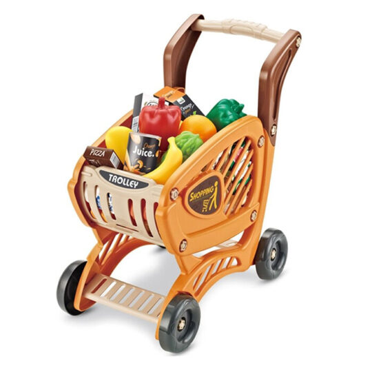 Otroški nakupovalni voziček - 42-delni komplet Woopie