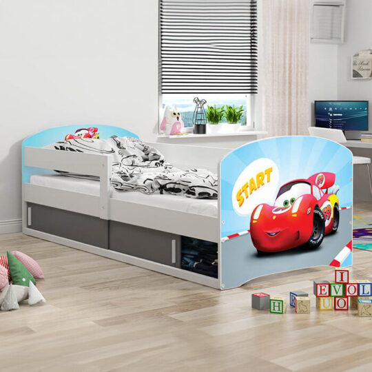 Otroška postelja - Jurić 160x80cm bela