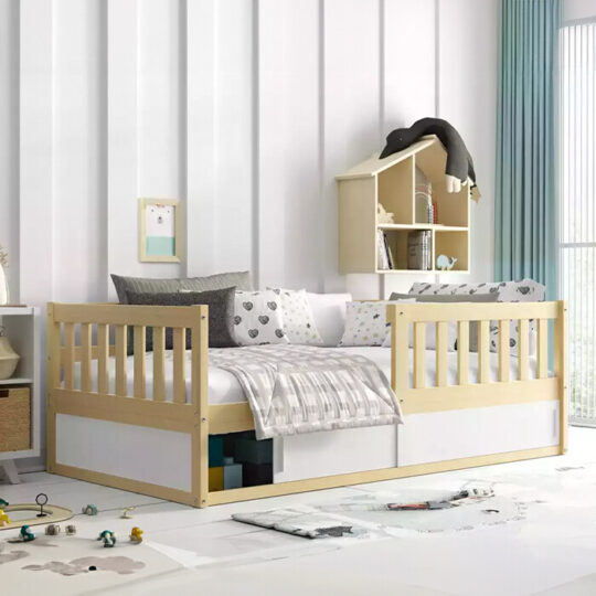 Otroška postelja - Smart 160x80cm lesena