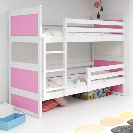 Otroška pogradna postelja - Bingo rose 200x90cm