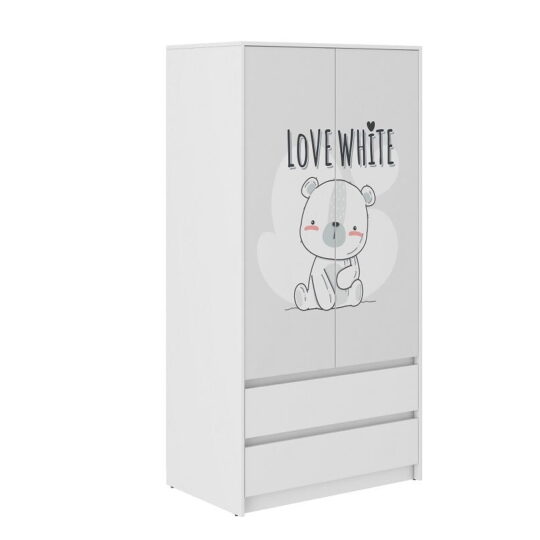 Otroška garderoba Beli medved