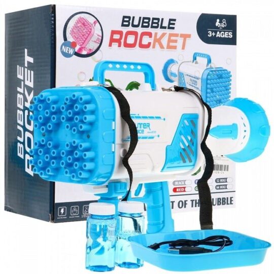 Otroška pištola z baloni - Bubble Rocket Blue