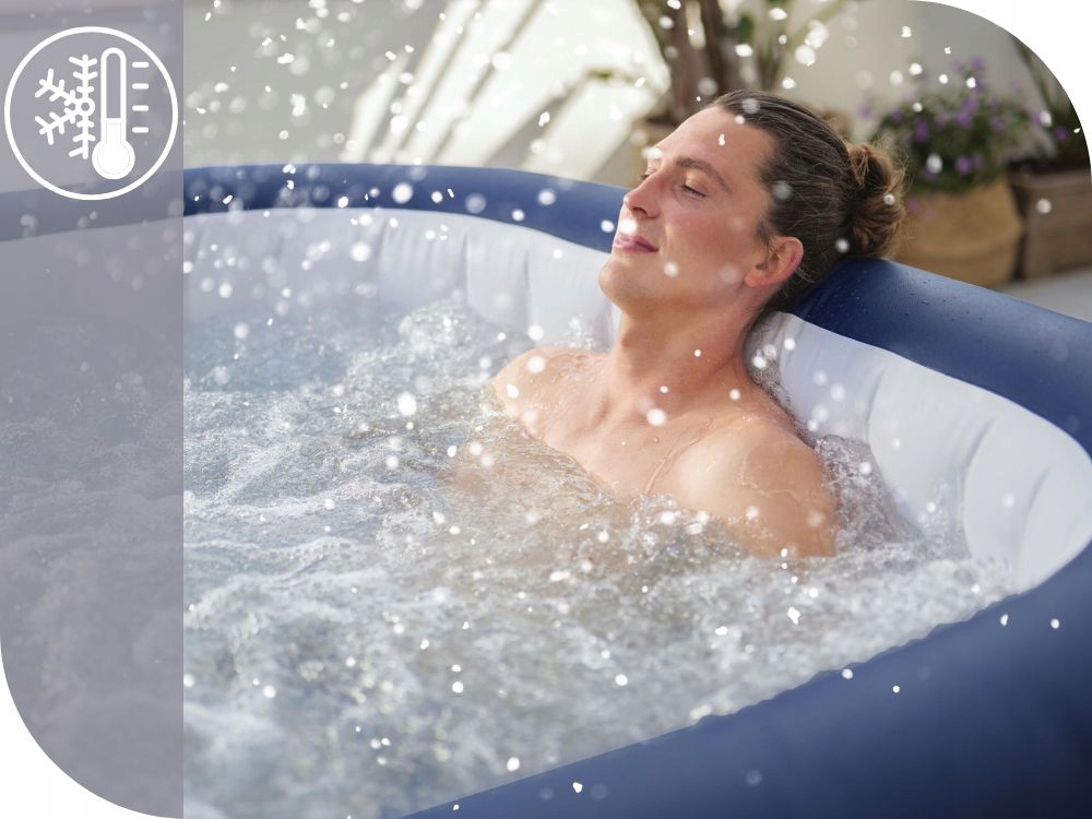 Napihljiv Lay-Z-Spa hidromasažni bazen HAWAII Bestway 6001H 6 oseb MODEL 2025 Število šob 180