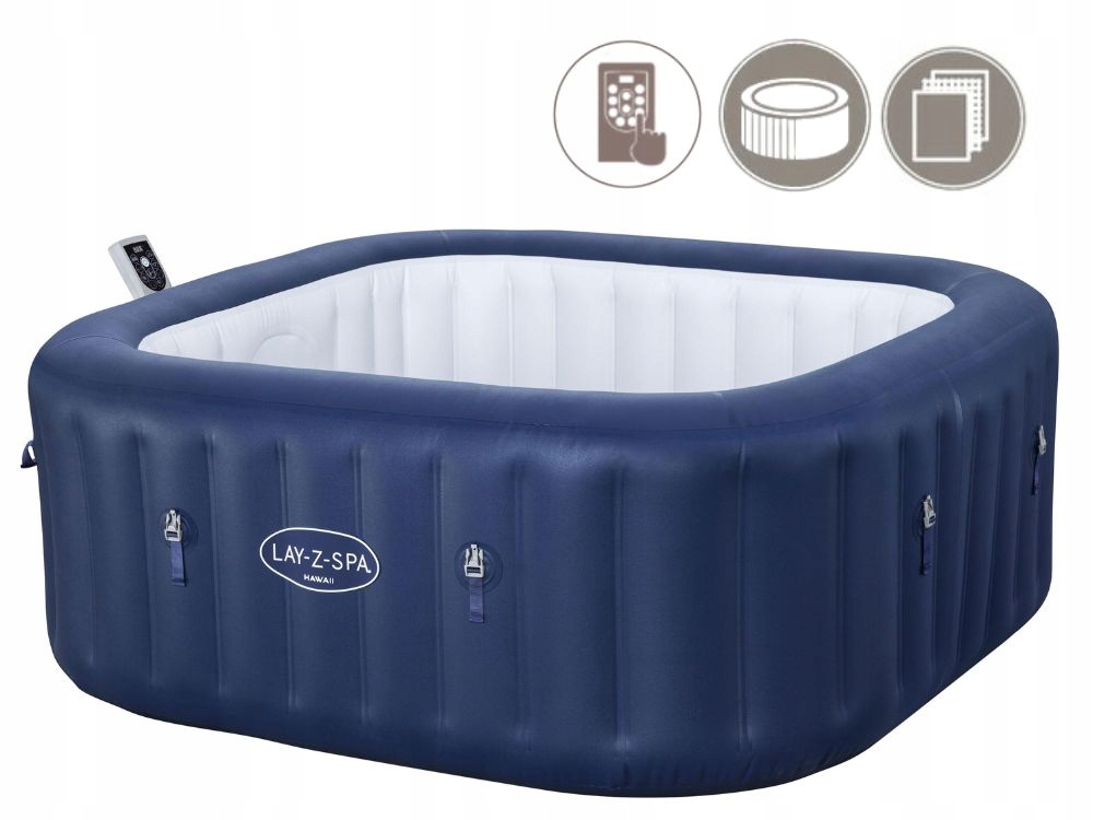 Napihljiva masažna kad Lay-Z-Spa HAWAII Bestway 6001H za 6 oseb MODEL 2025 Vrsta konstrukcije napihljiva