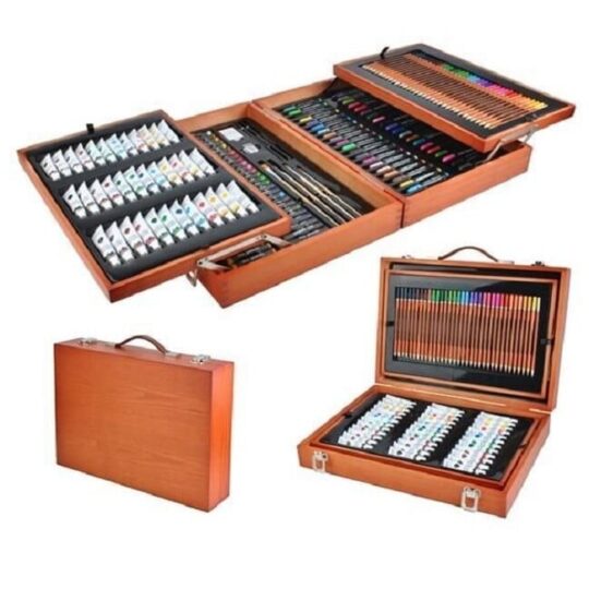 174-delni leseni komplet za slikanje in risanje - Artistic