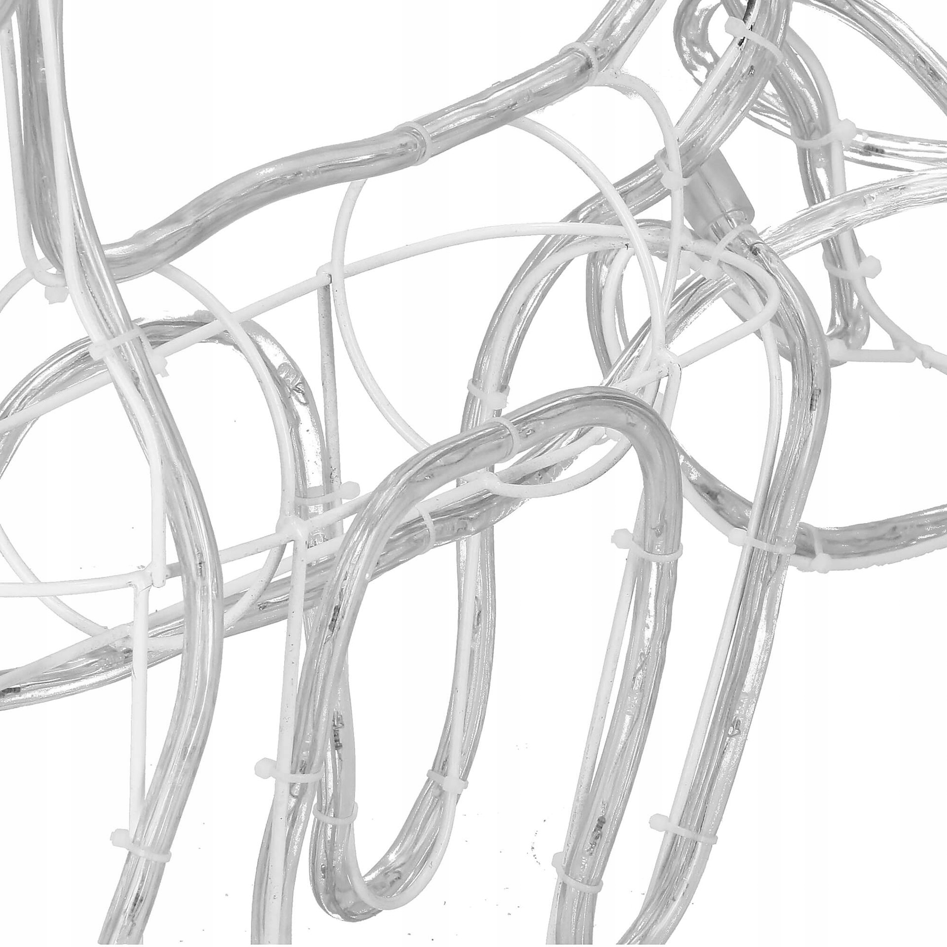 Velika svetleča jelenova vprega s sanmi, 192 LED lučkami, toplo bela dekorativna svetilka, koda proizvajalca CL1226